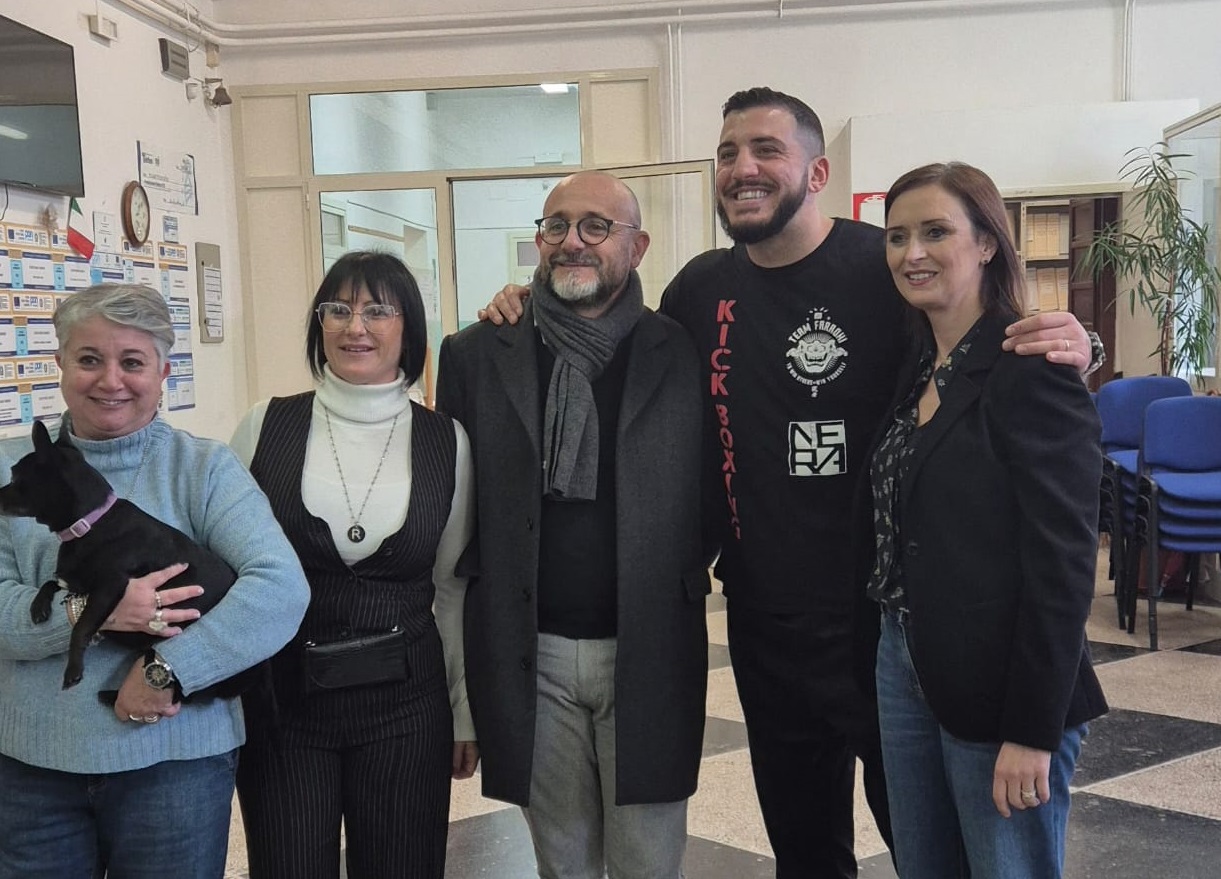 Mattia Faraoni, campione del mondo di kickboxing, per Oktagon a Itri