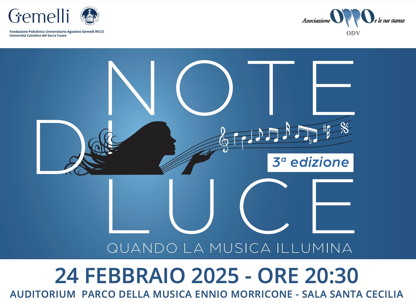 ‘Note di luce - quando la musica illumina’ il 24 febbraio