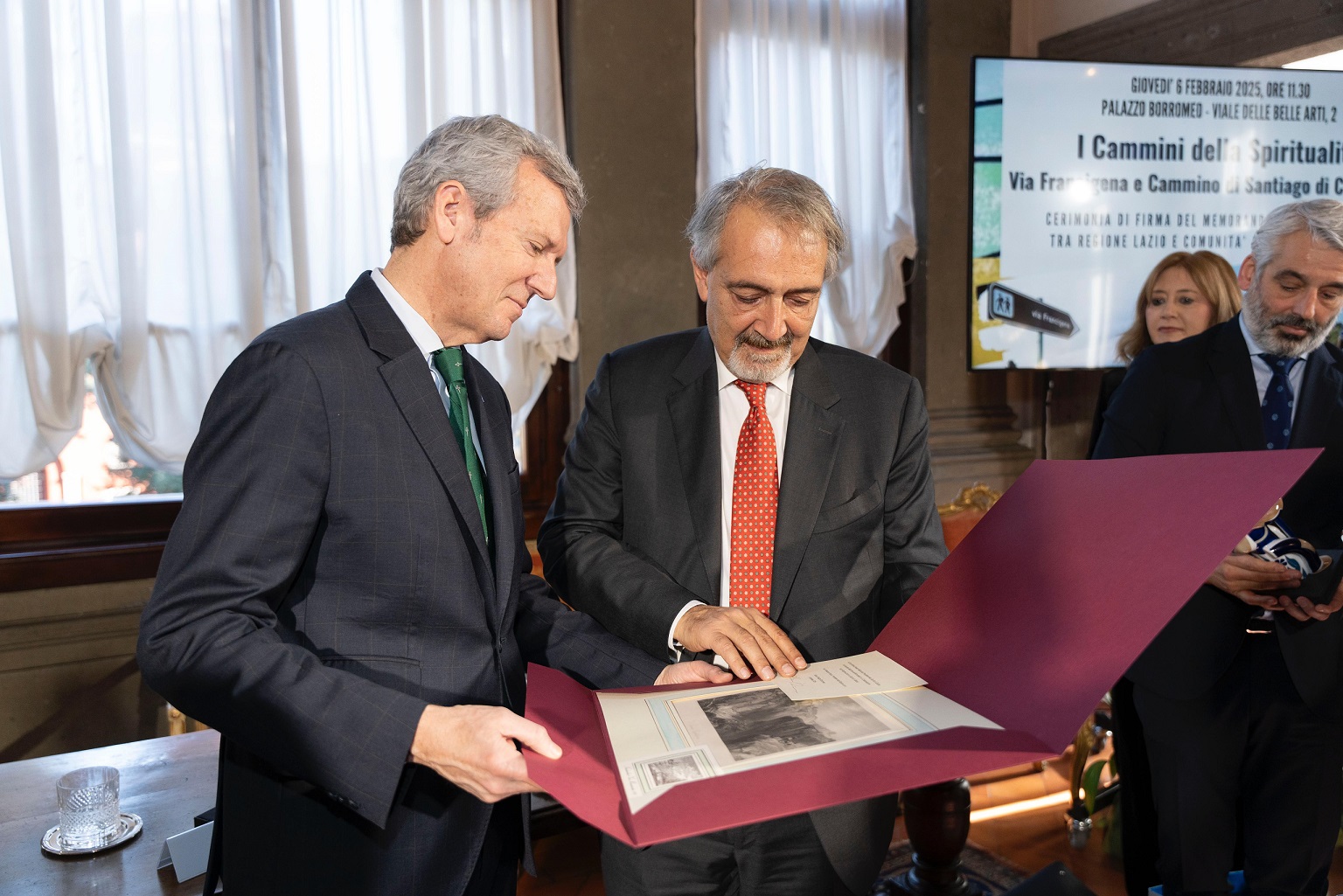 Regione Lazio e Regione autonoma di Galizia per gli itinerari di fede