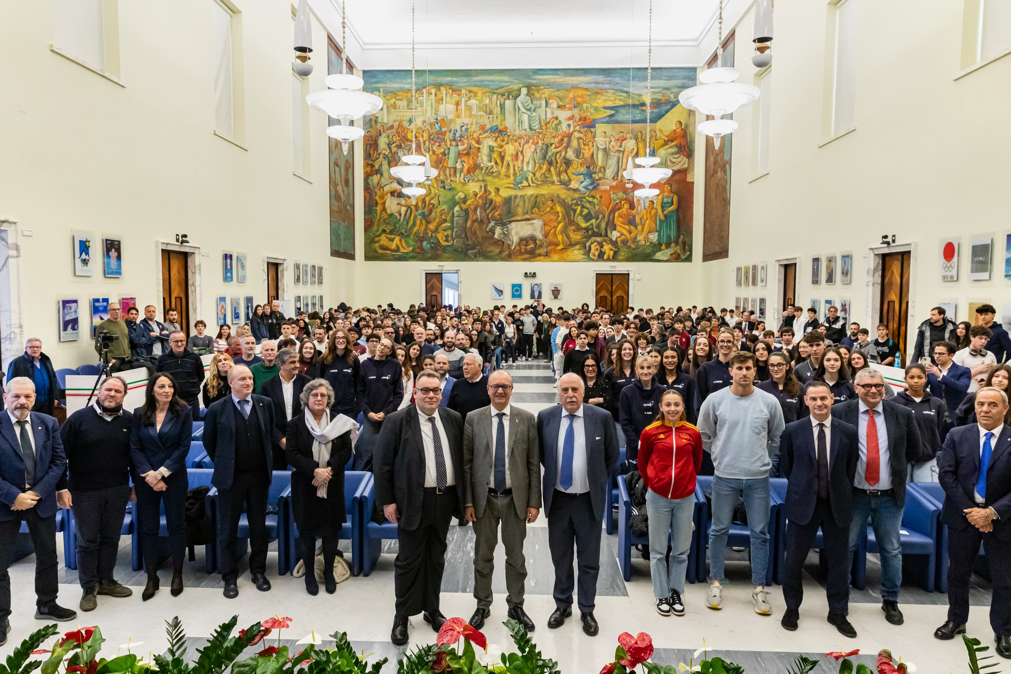Al Salone d’Onore del CONI la presentazione del Volley Scuola