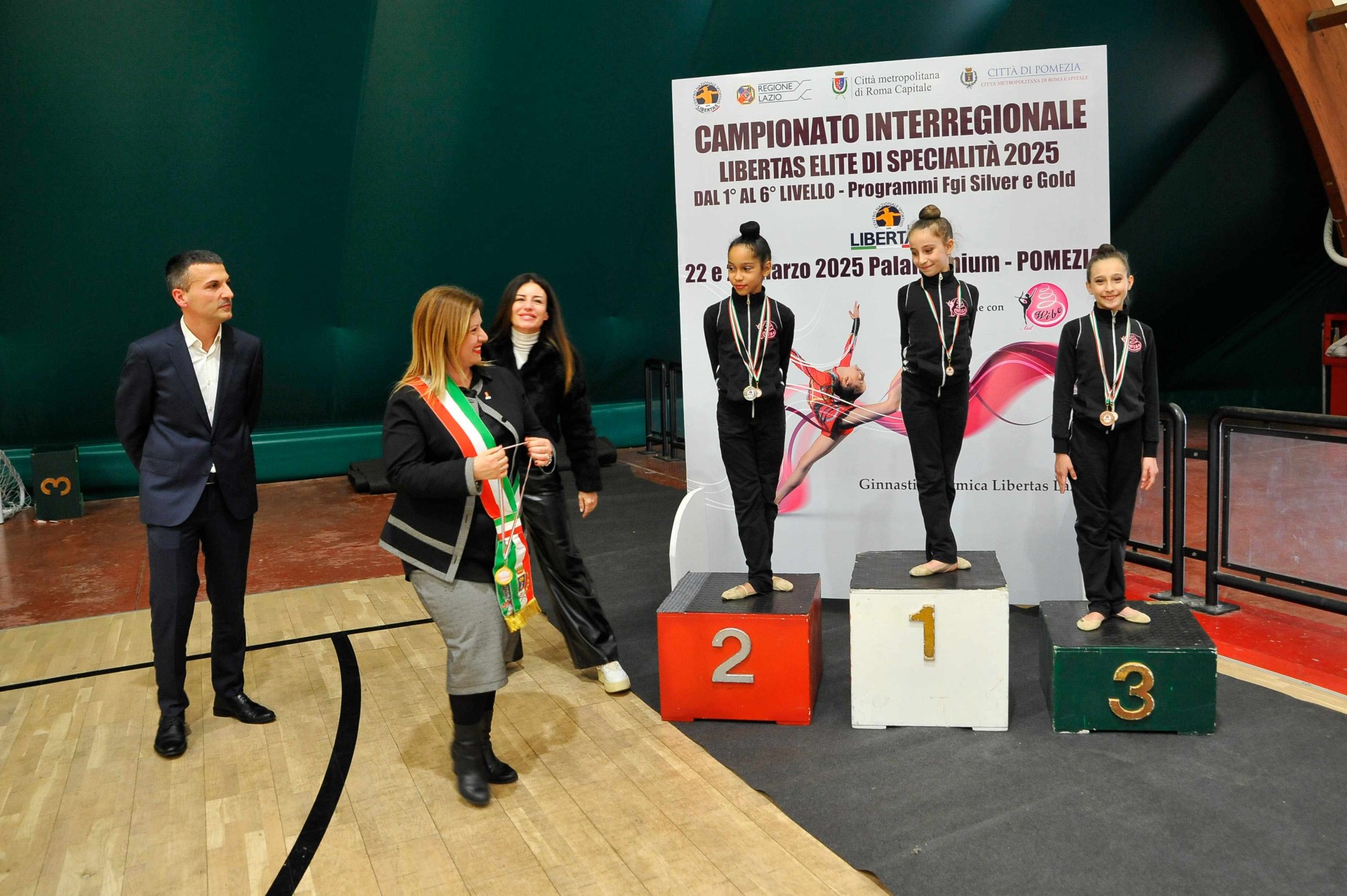 Campionato Elite Libertas di Ginnastica Ritmica a Pomezia