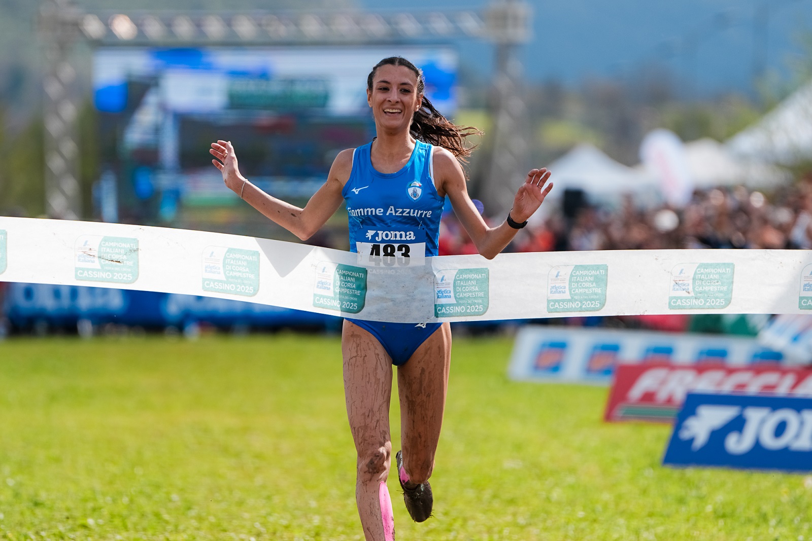 Nadia Battocletti regina del cross a Cassino