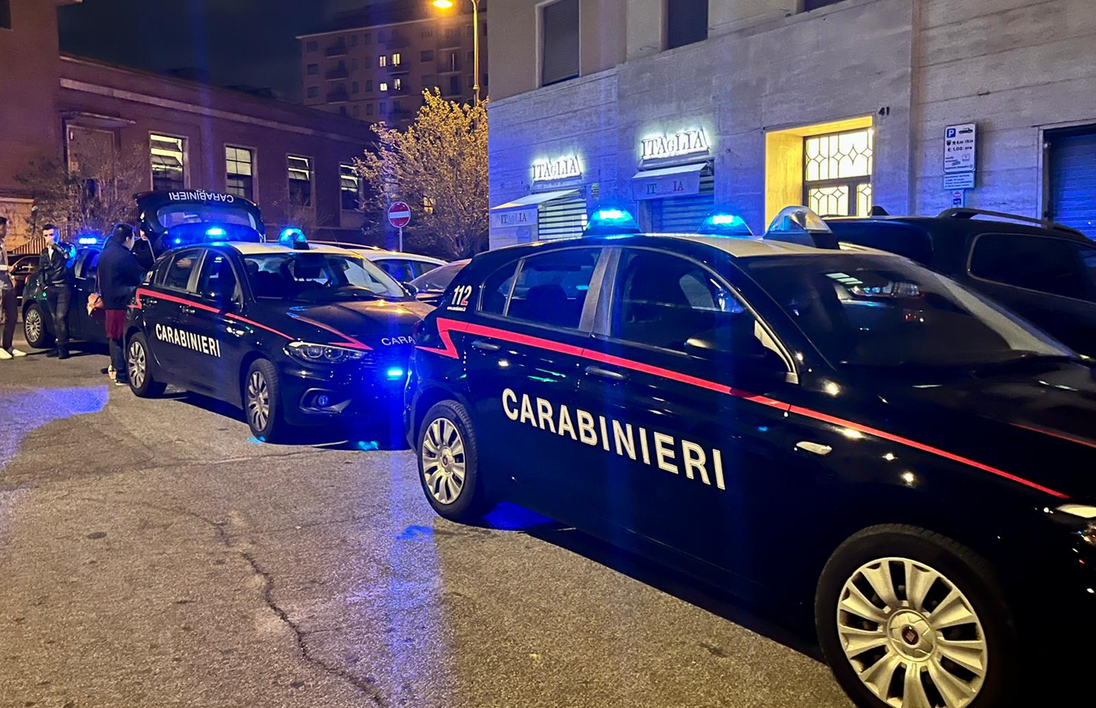 Servizio di controllo straordinario movida in zona “piazza Bologna”