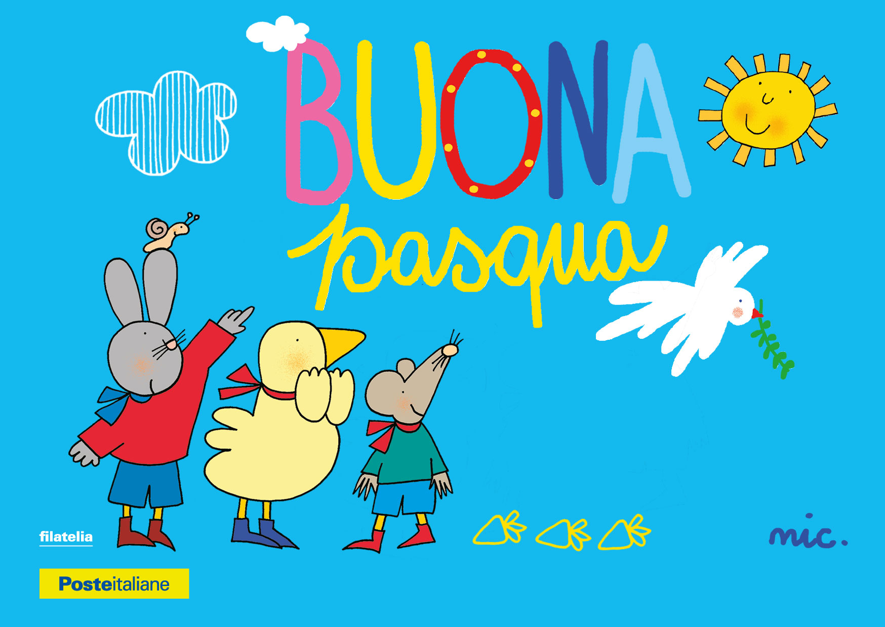 Poste Italiane celebra la Pasqua con una cartolina filatelica