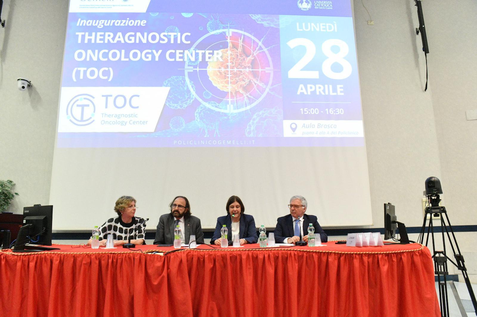 Il TOC, Theragnostic Oncology Center, inaugurato al Gemelli