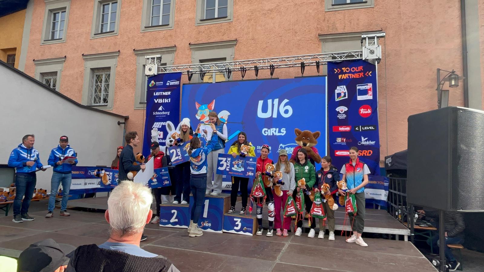 Lavinia Sambuco alla Race Future Club 2025 di Cortina