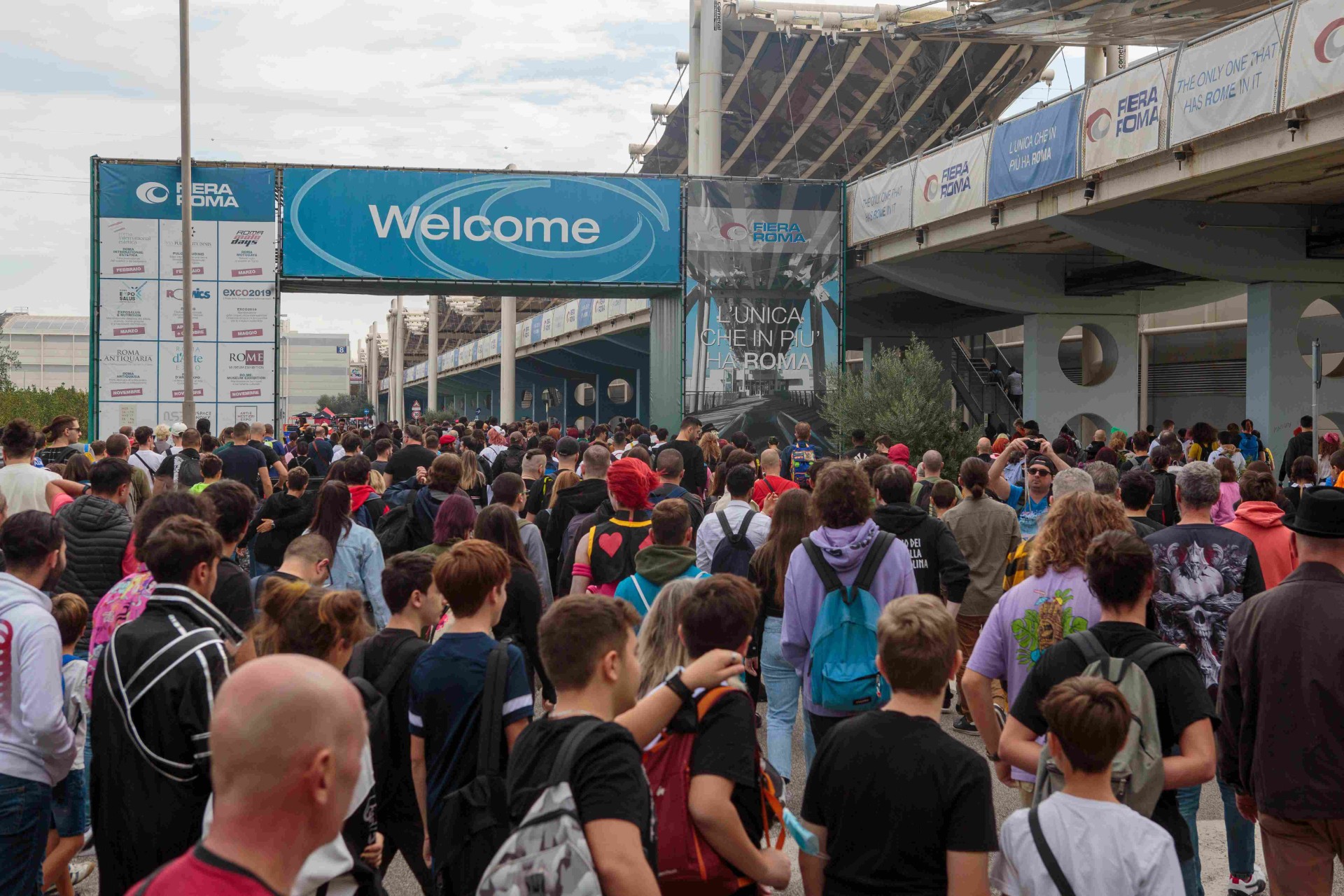 Romics dai grandi numeri alla Fiera di Roma