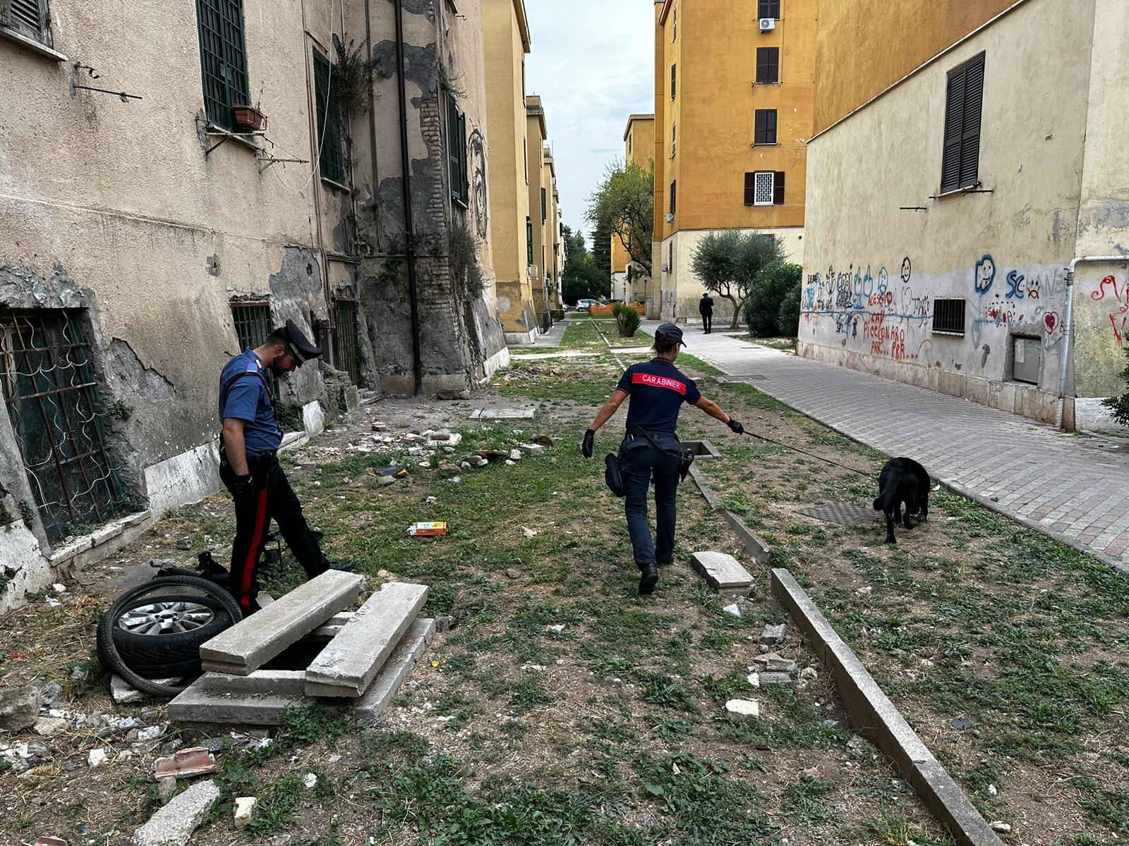 Maxi sequestro di sostanza stupefacente tra Quarticciolo e Centocelle