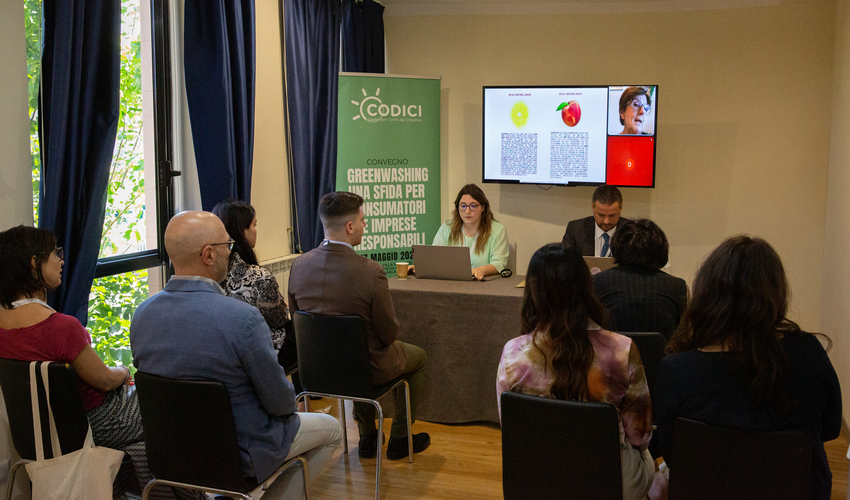 Greenwashing nel convegno organizzato dall’associazione Codici