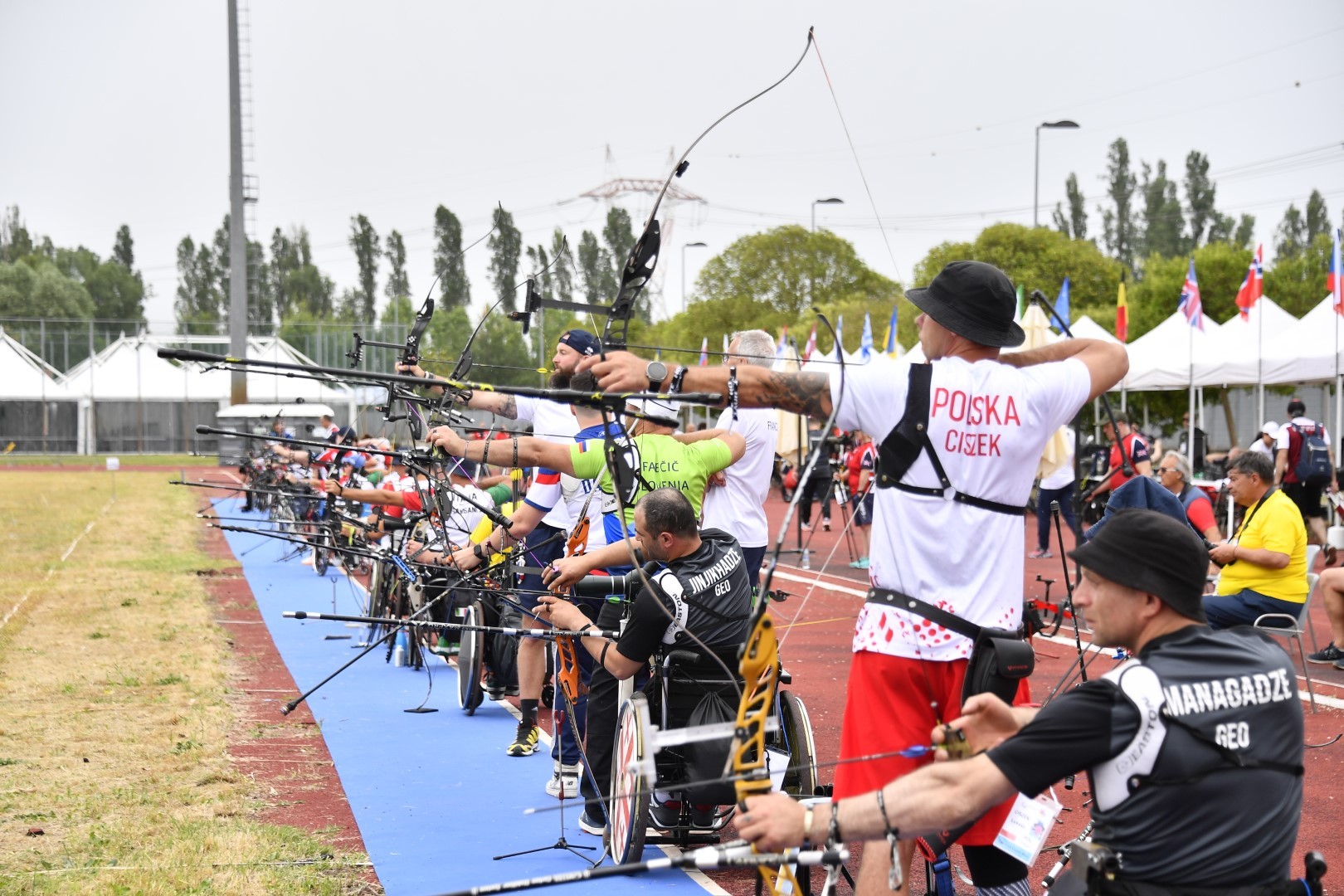 La Capitale ospita la prima tappa della European Para-Archery Cup