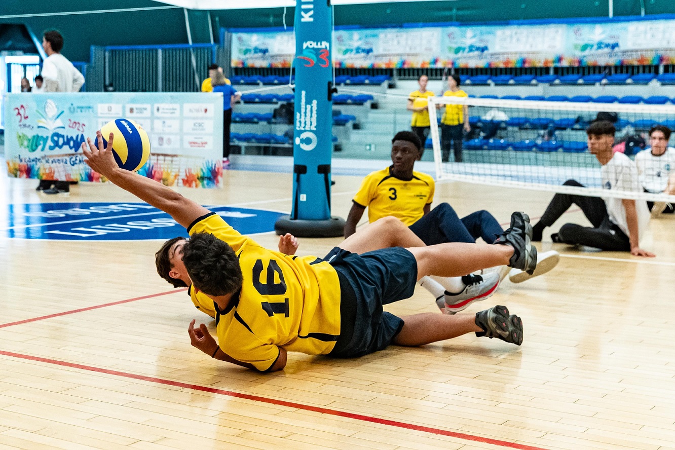 Sitting Volley Scuola in un clima di festa al PalaLuiss