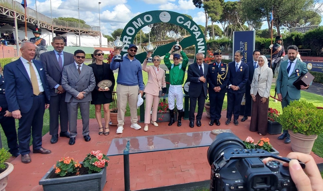 La UAE President Cup a Roma entusiasma Capannelle