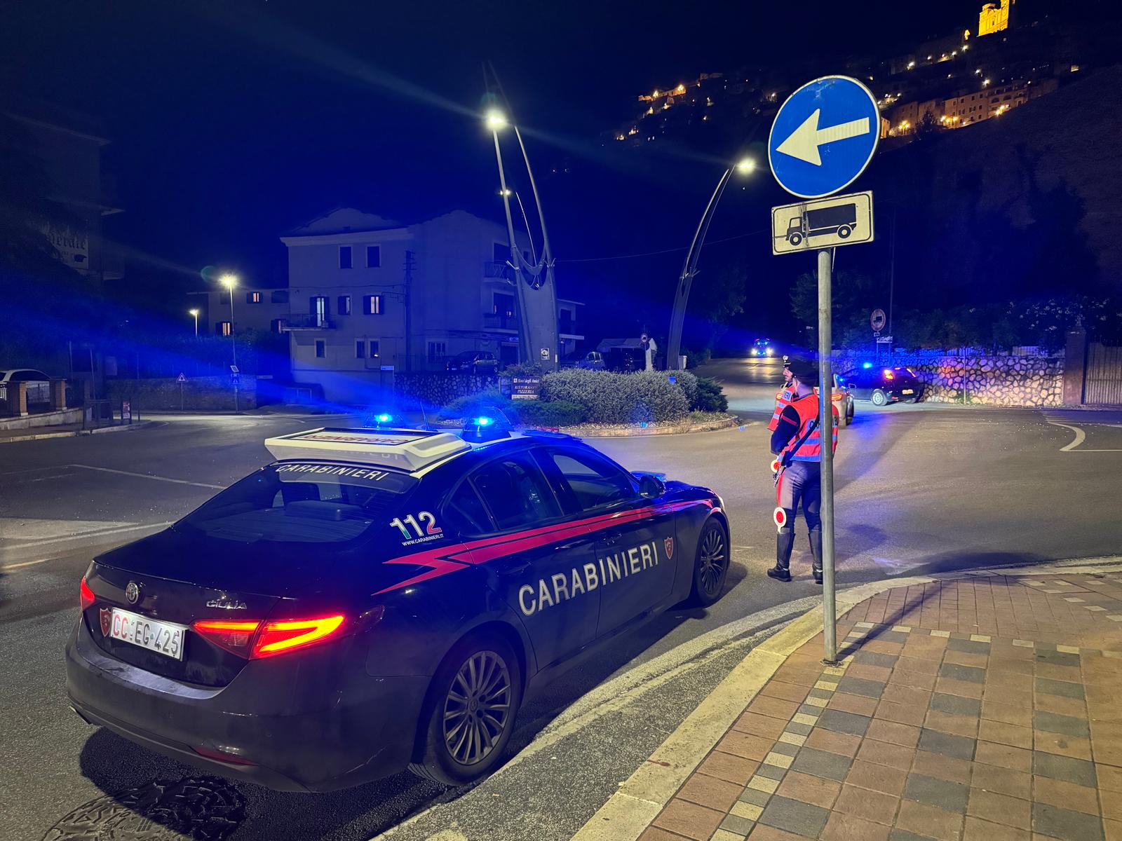 Movida a Colleferro sotto il controllo dei carabinieri