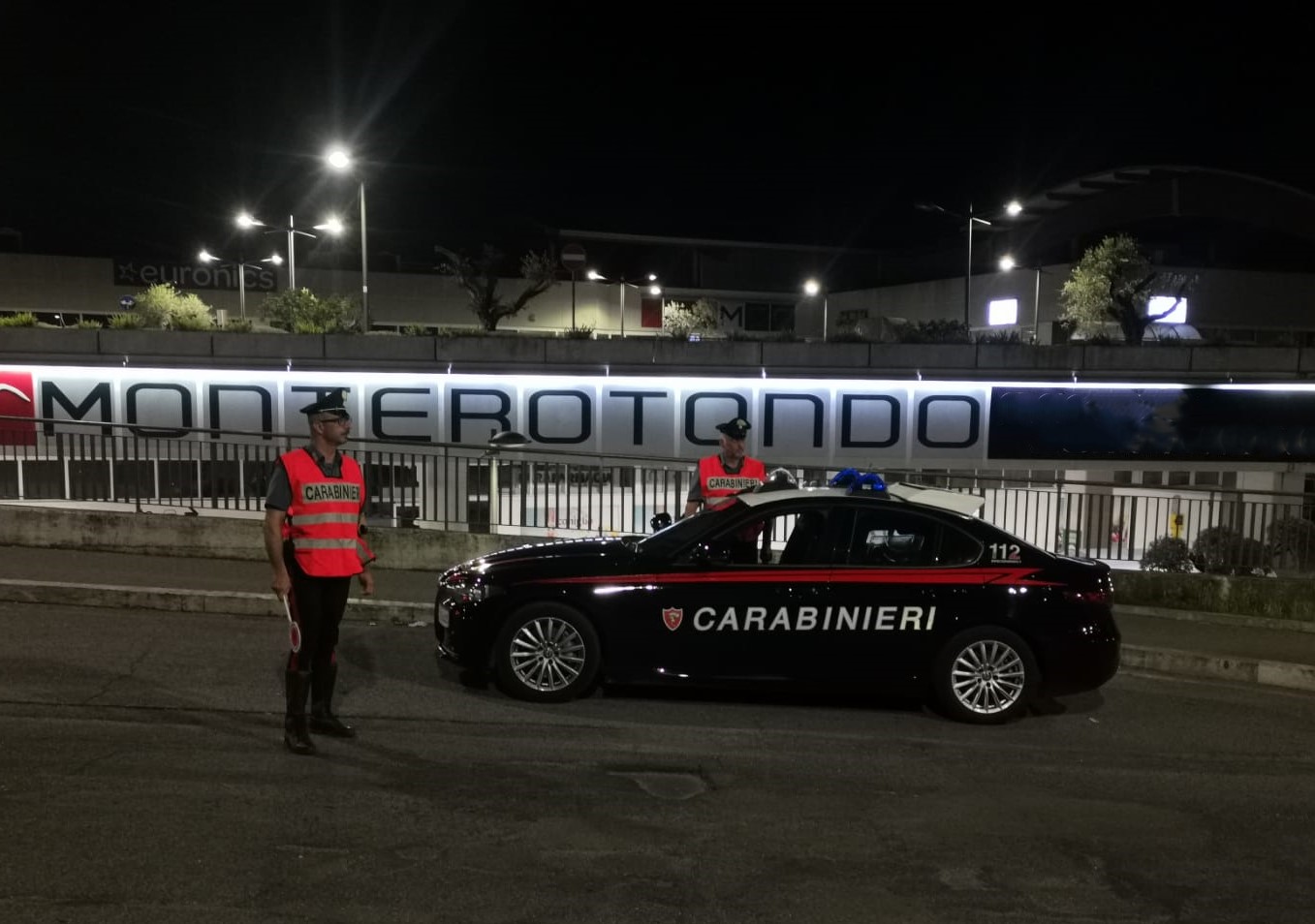 Mala movida a Monterotondo sotto il controllo dei Carabinieri