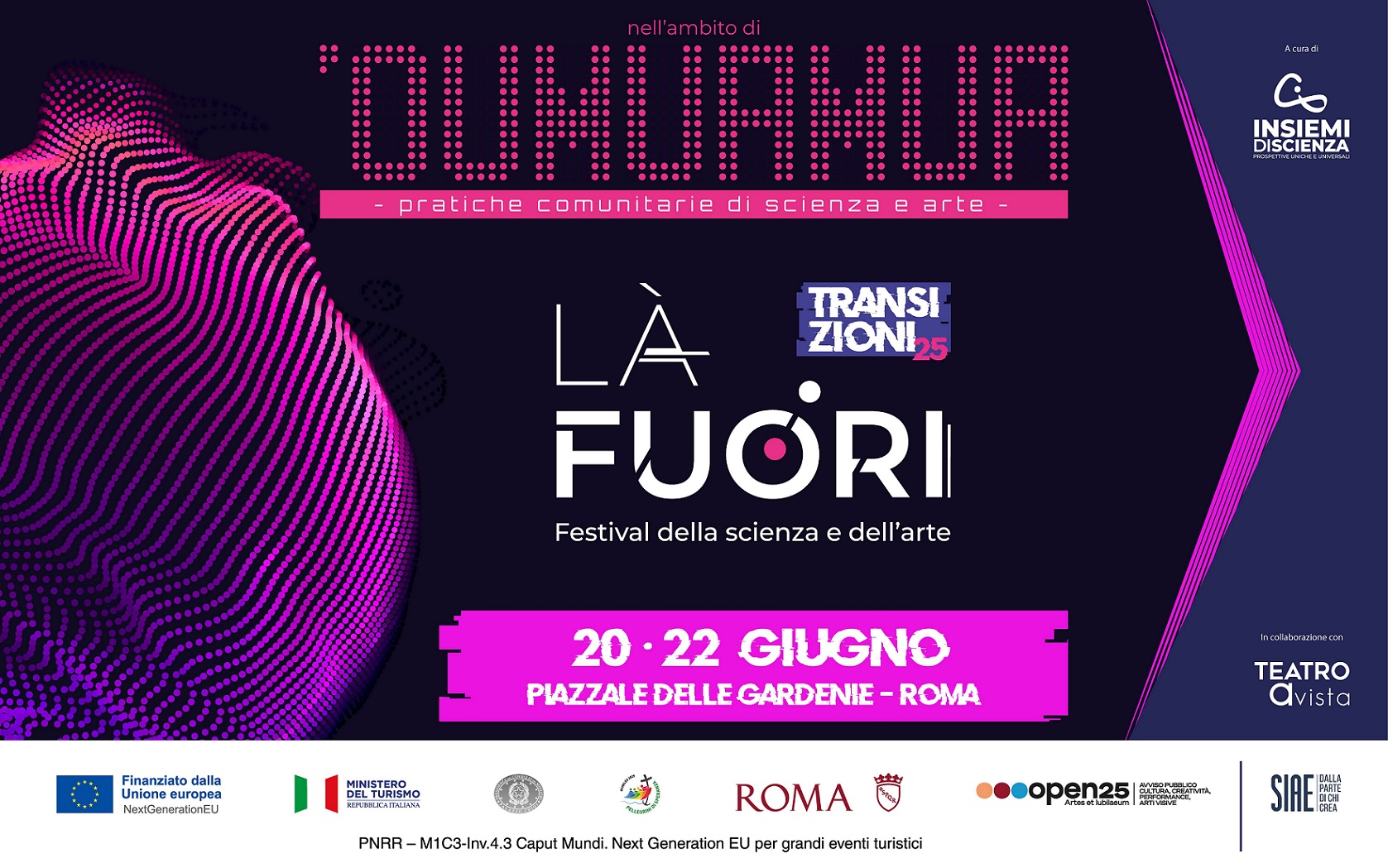 Là Fuori, Festival della Scienza e dell'Arte a Centocelle