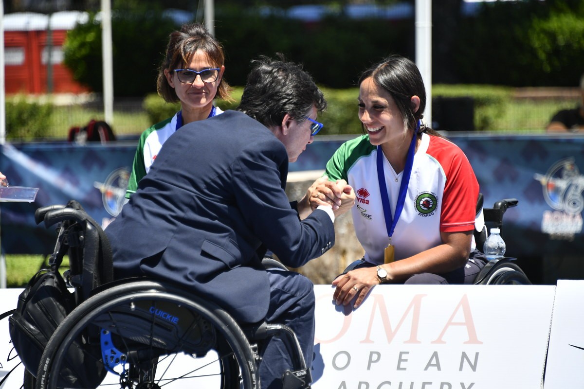 European Para-Archery Cup di Roma con 9 medaglie azzurre