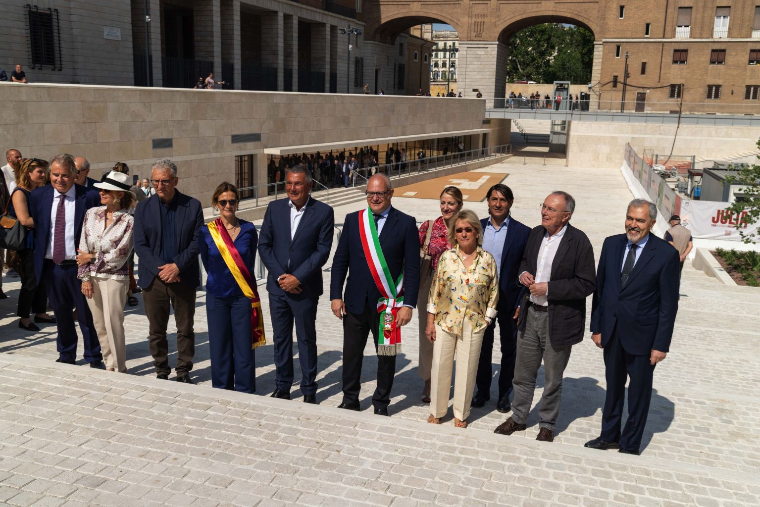 Piazza Augusto Imperatore torna a disposizione di tutti