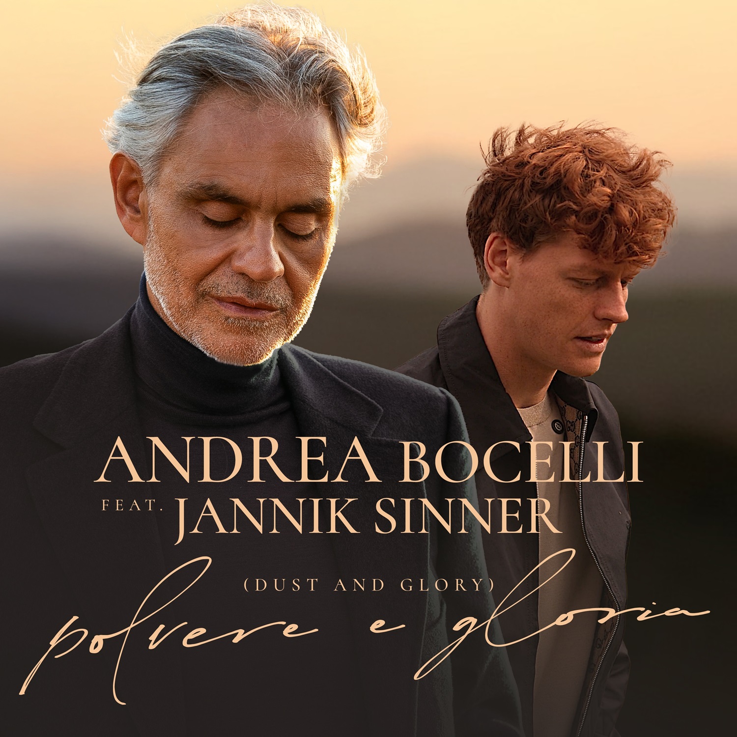 Nasce “Polvere e Gloria”, l'unione in musica tra Andrea Bocelli e Jannik Sinner