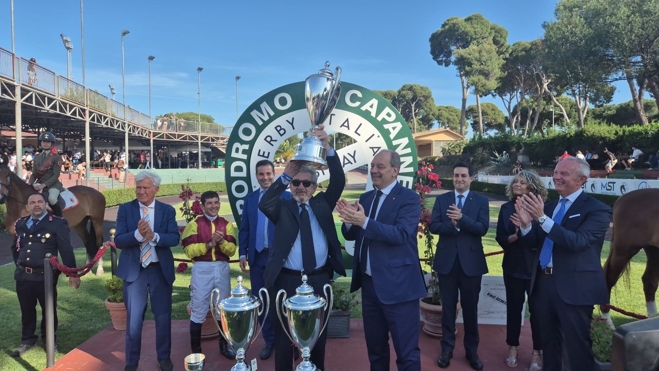 Molveno vince il 142° Derby del galoppo