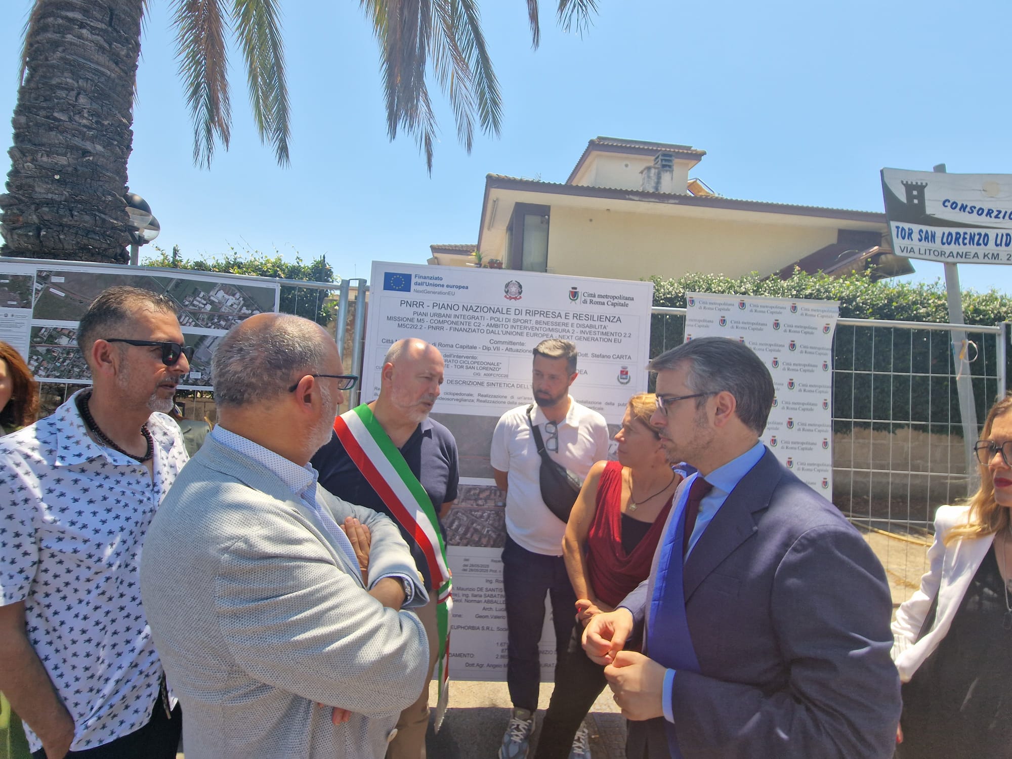 Sul lungomare delle Pinete di Tor San Lorenzo un progetto importante