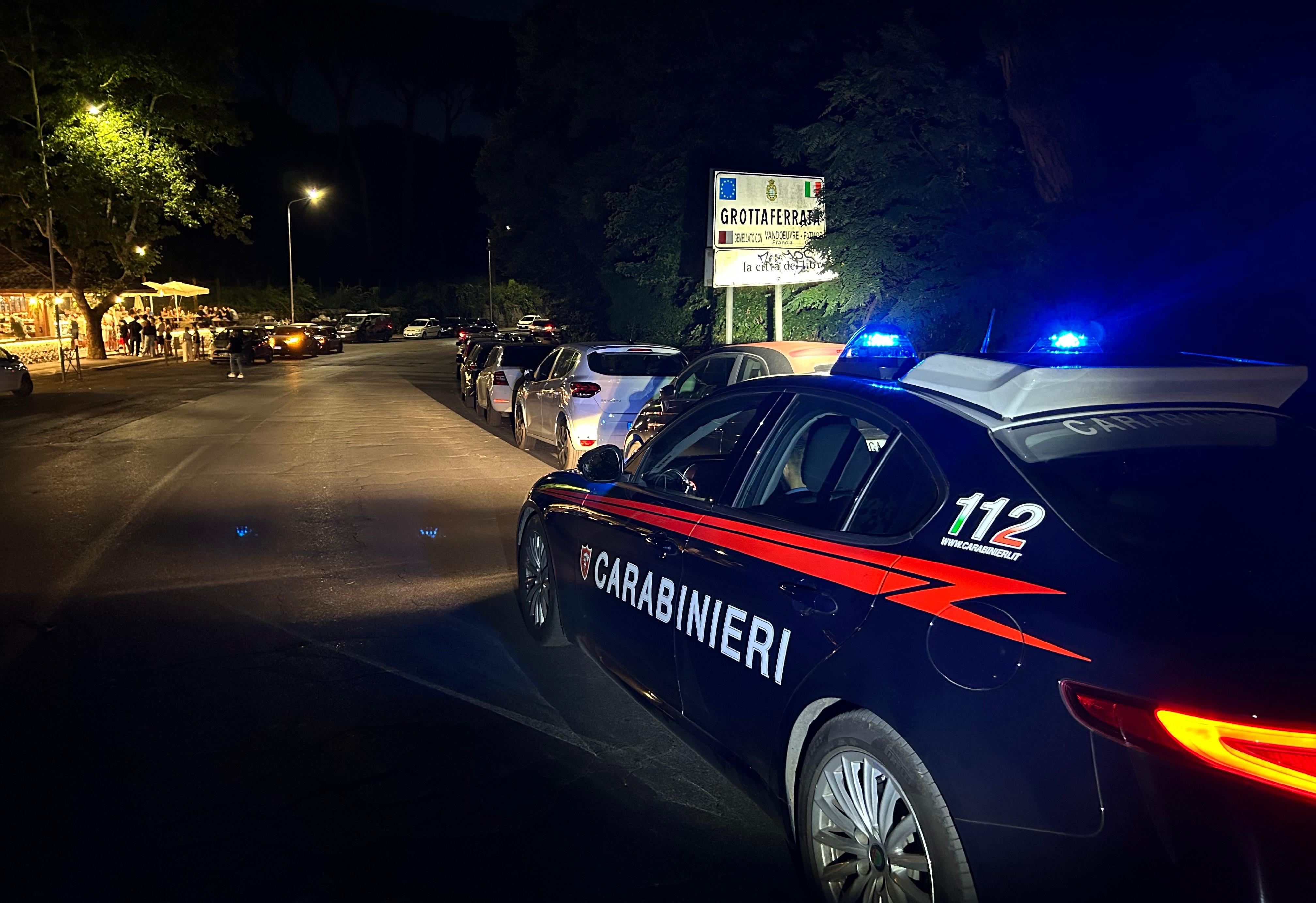 Movida di Frascati e Grottaferrata sotto la lente dei Carabinieri