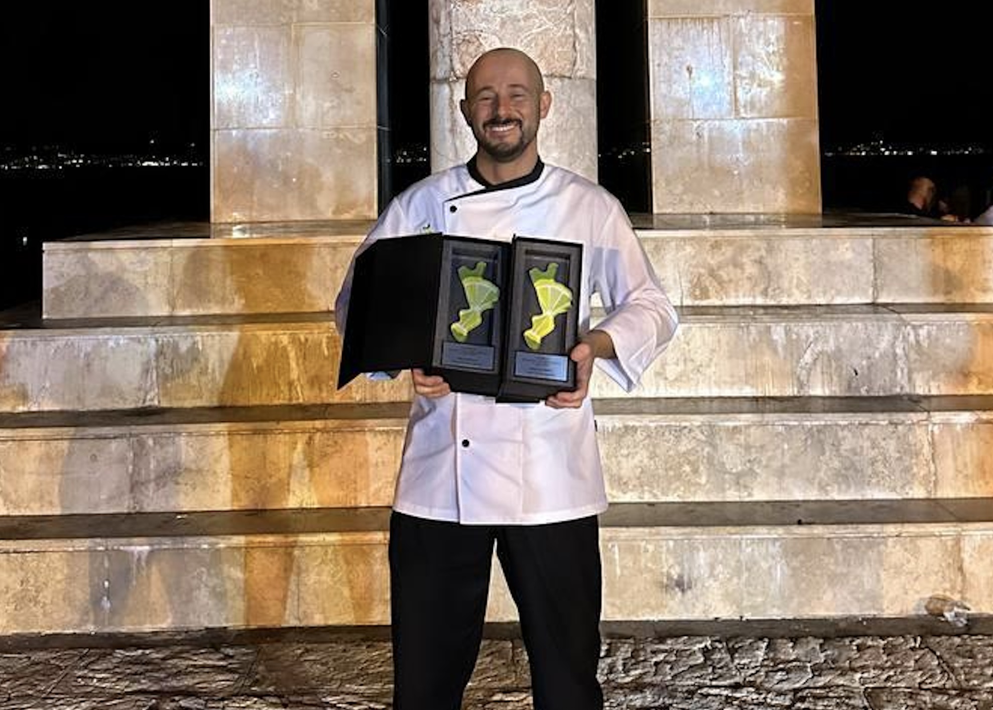 Felice Venanzi di Grué Roma, campione italiano del Bergamotto