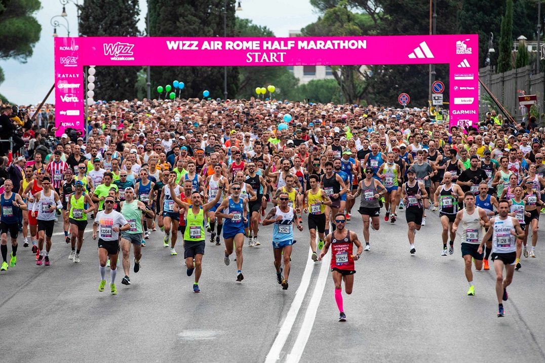 La Wizz Air Rome Half Marathon 2025 si correrà il 19 ottobre