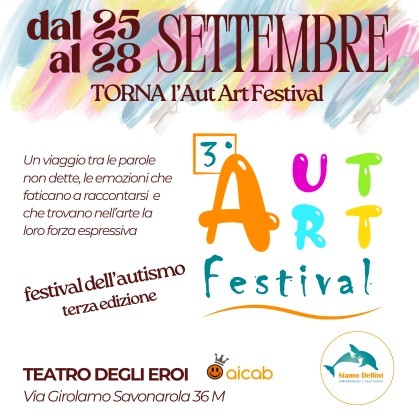 Al Teatro degli Eroi dal 25 al 28 settembre Aut Art Festival 3