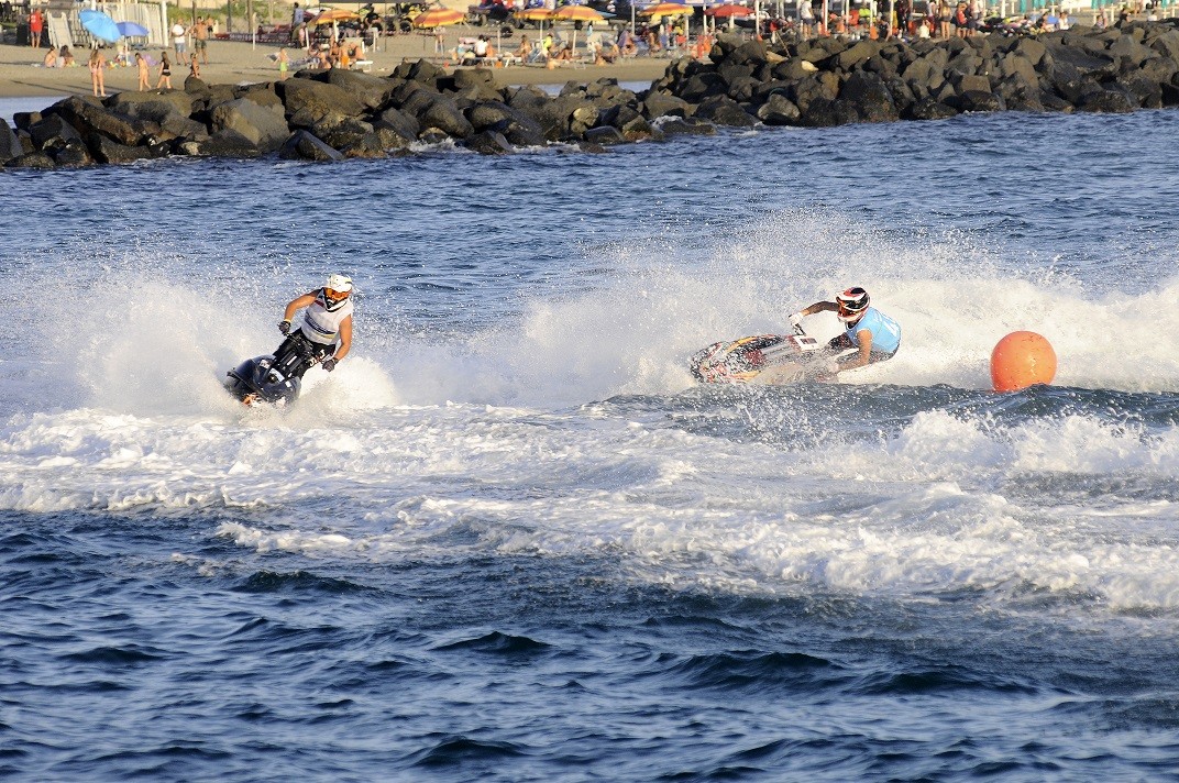 Il “Grand Prix Aquabike Città di Fiumicino” ha regalato spettacolo
