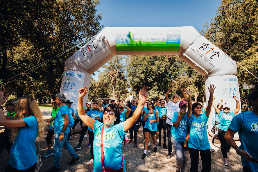 Fitwalking for AIL il 28 settembre a Villa Borghese