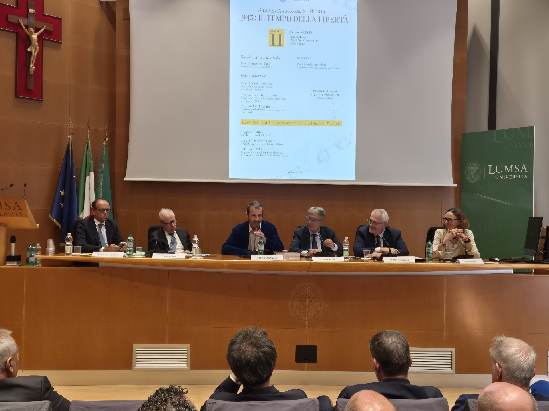 All’Università LUMSA “Il cinema racconta la storia. 1945: il tempo della libertà”