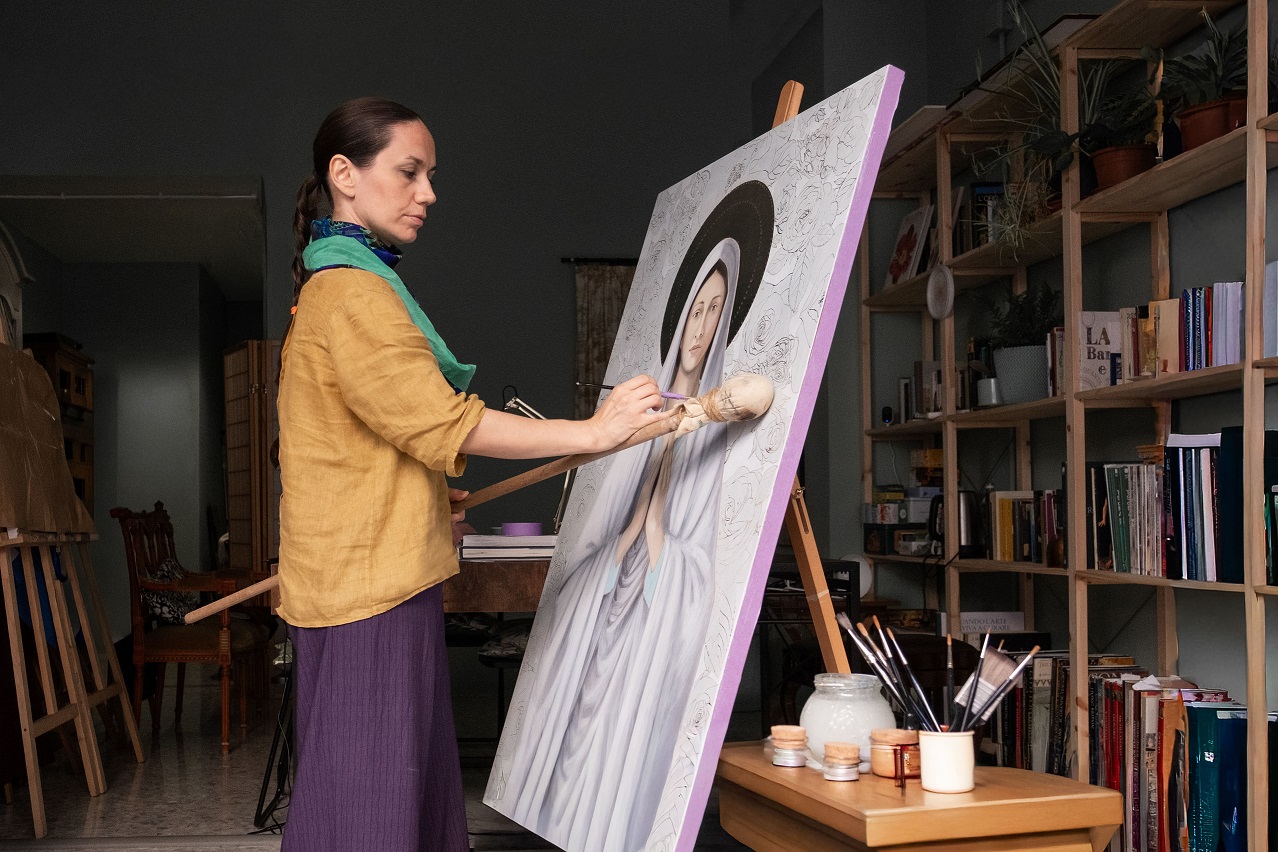 Il Collegio di S. Isidoro a Capo le Case ospita l'artista Serena Ingham