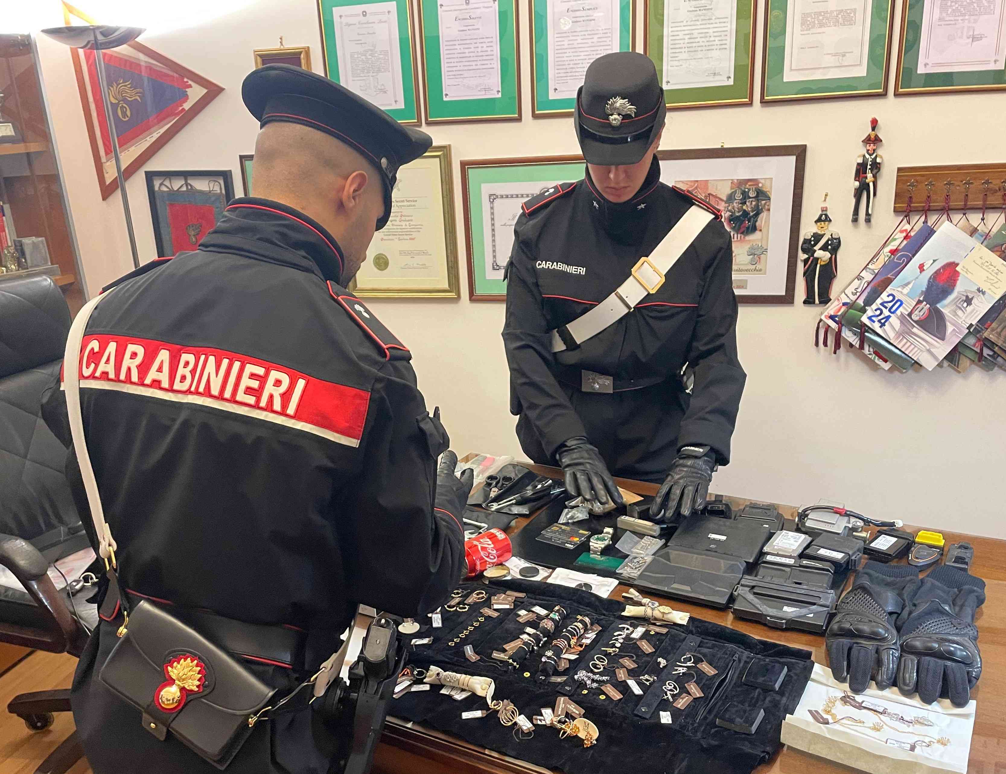 Arresto nel quartiere Trionfale dei Carabinieri