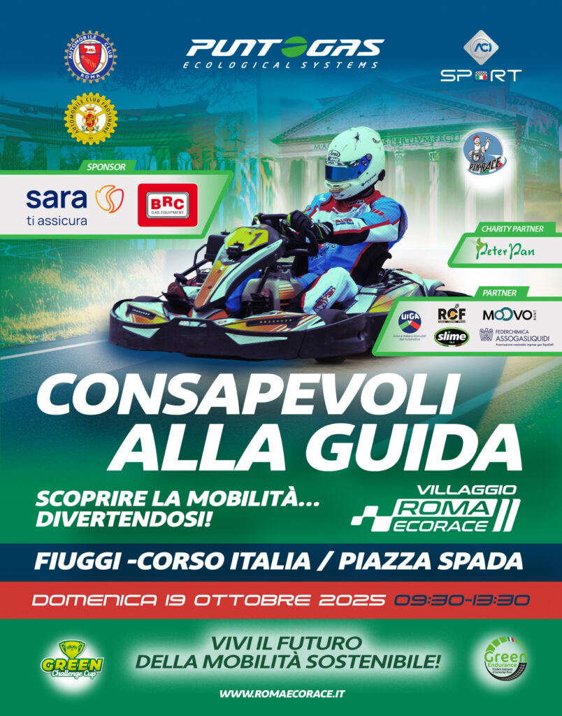 Roma Eco Race è anche “Consapevoli alla guida” per i giovani