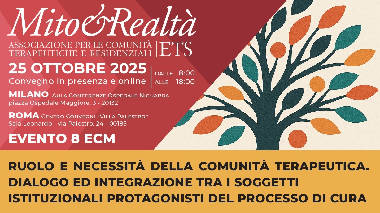 Giornata di studio sulla salute mentale sabato 25 ottobre a Roma