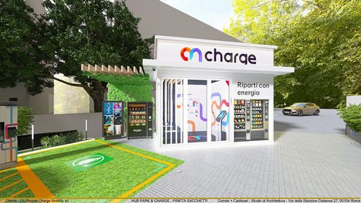 Il primo cantiere On Charge al via Da Pineta Sacchetti