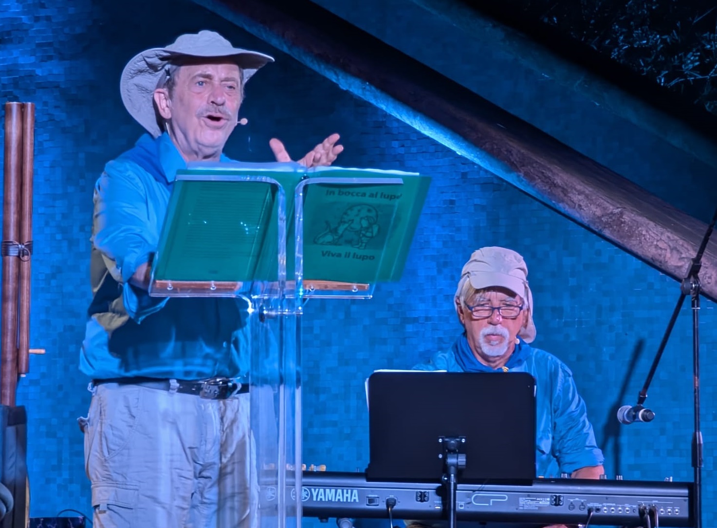 Massimo Wertmuller al Teatro Vittoria con "In bocca al lupo, viva il lupo!"