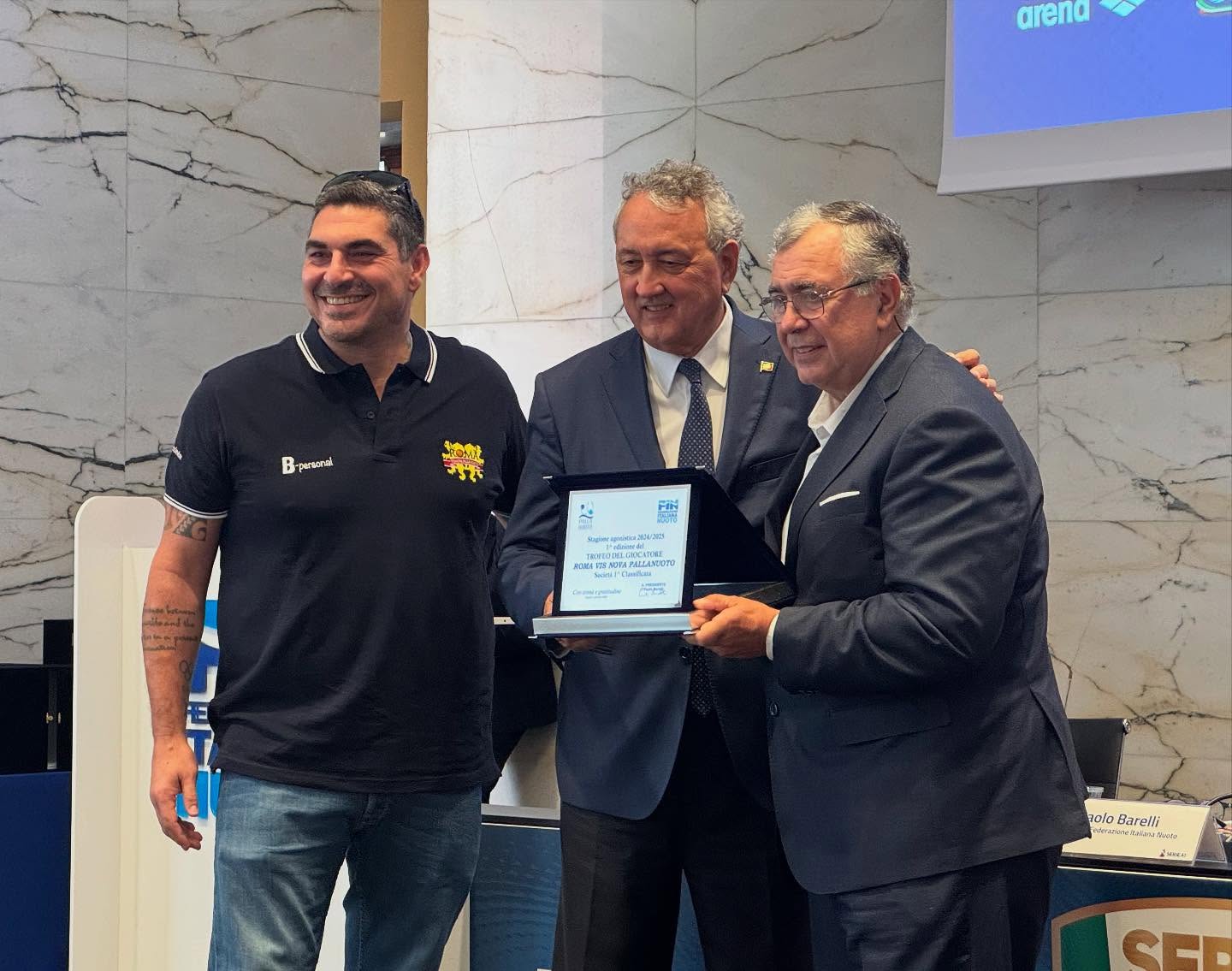 La Roma Vis Nova vince il Trofeo della Pallanuoto