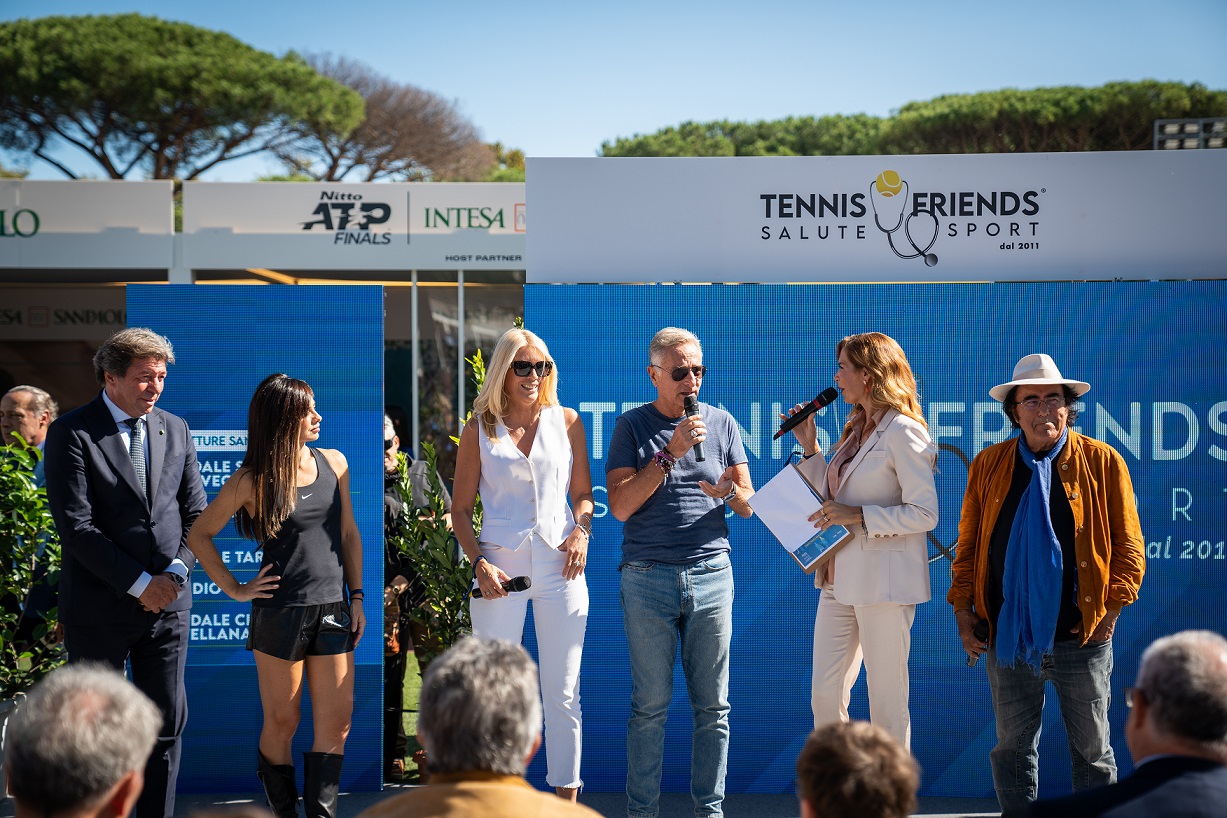 Con Tennis and Friends la prevenzione protagonista al Foro Italico