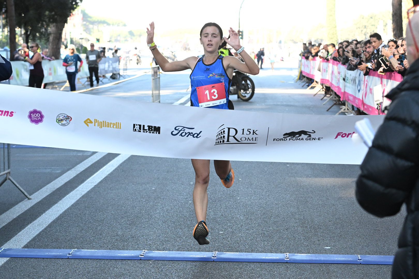 La Rome 15 k è la festa del running nel cuore della Capitale
