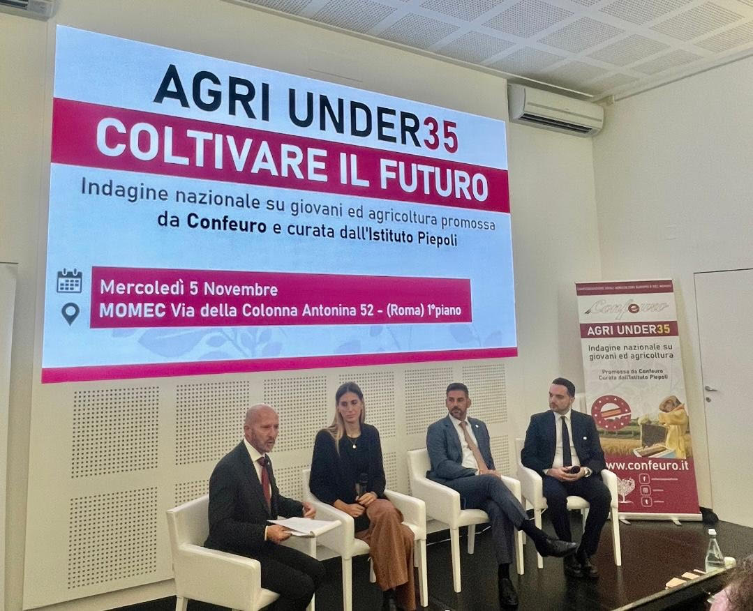 L’indagine “Agri Under 35 - Coltiviamo il futuro” presentata al Momec