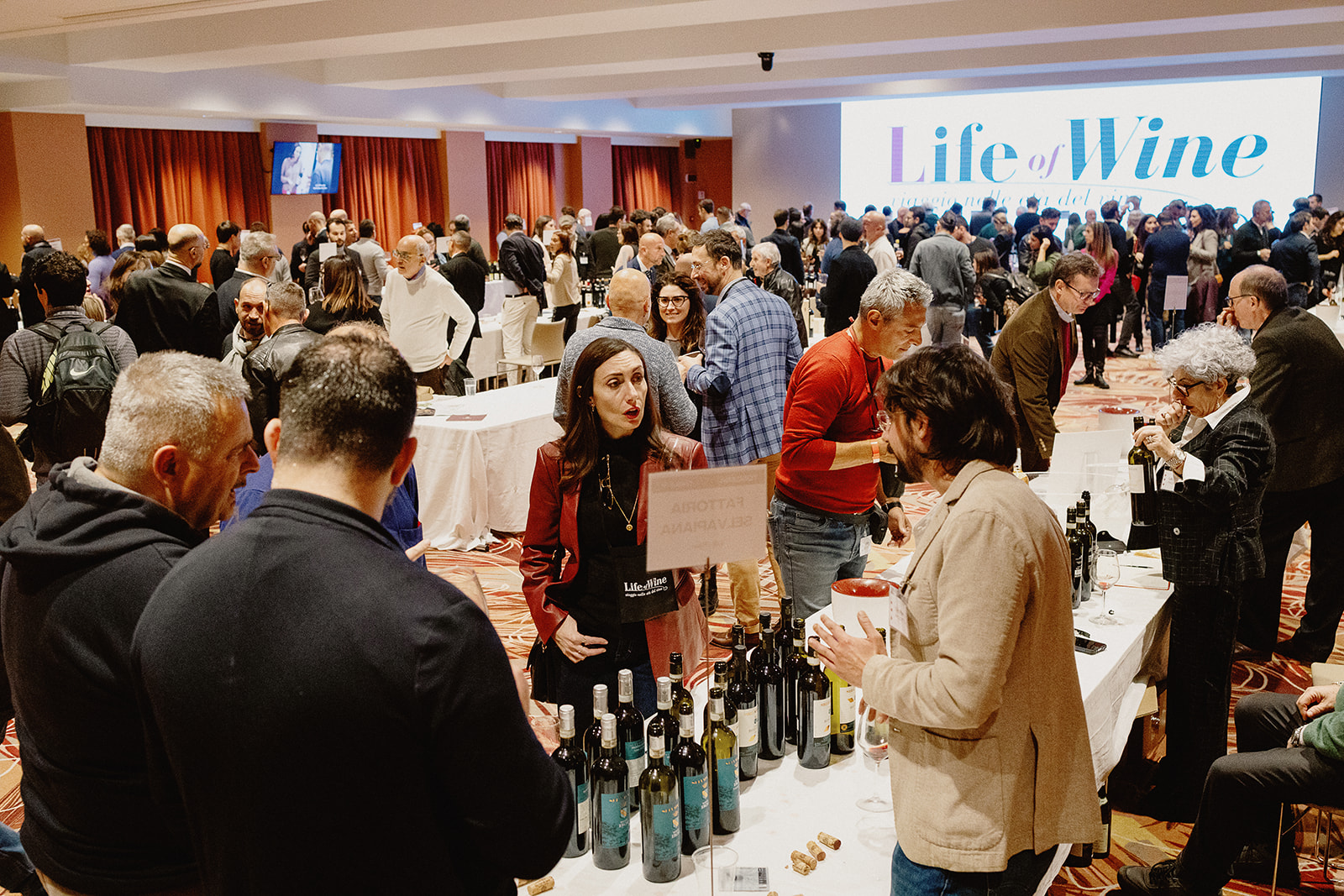 Roma Life of Wine all'Hotel Villa Pamphili il 30 novembre