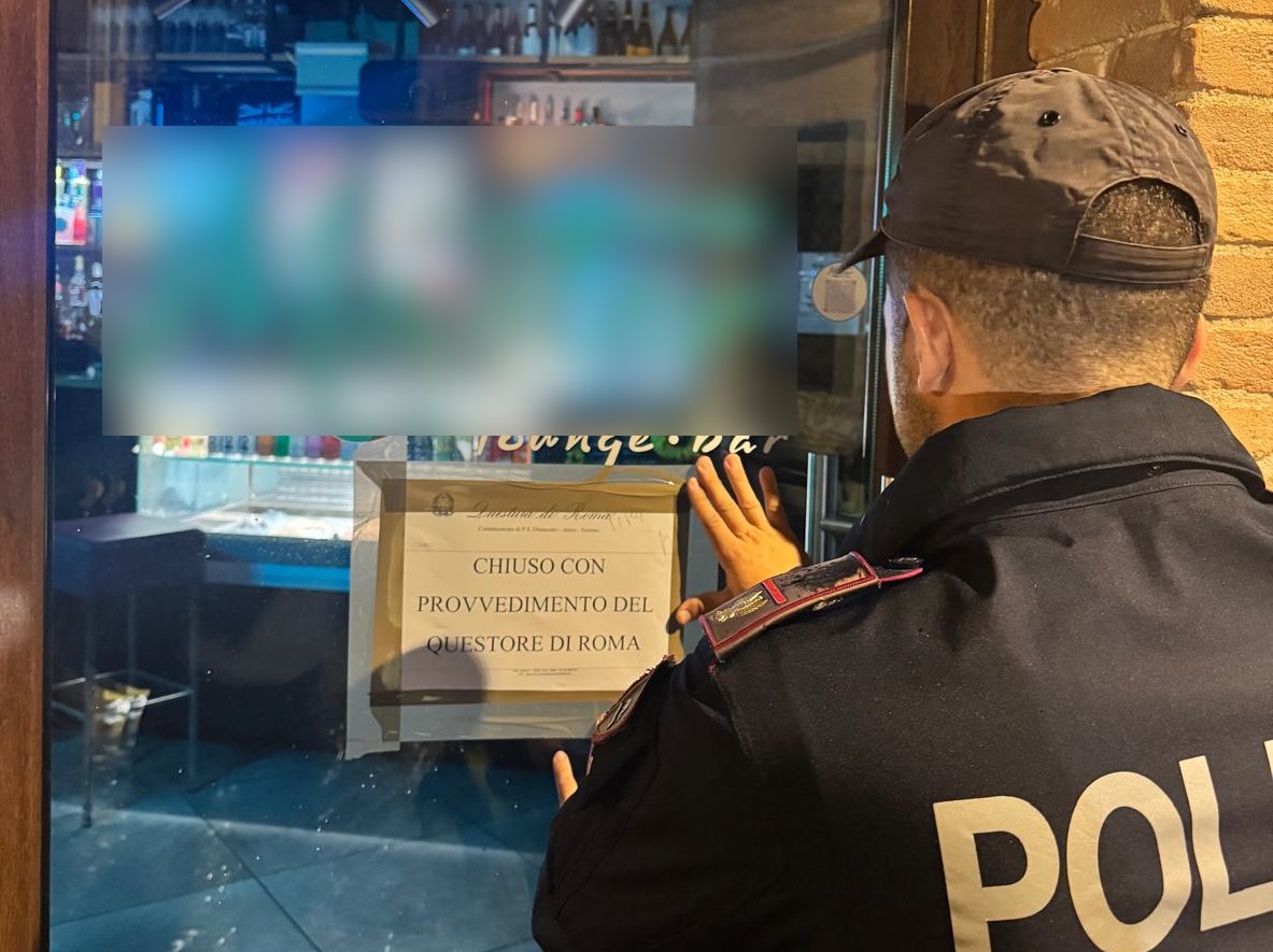 Bar nel cuore di Nettuno chiuso 10 giorni per motivi di sicurezza