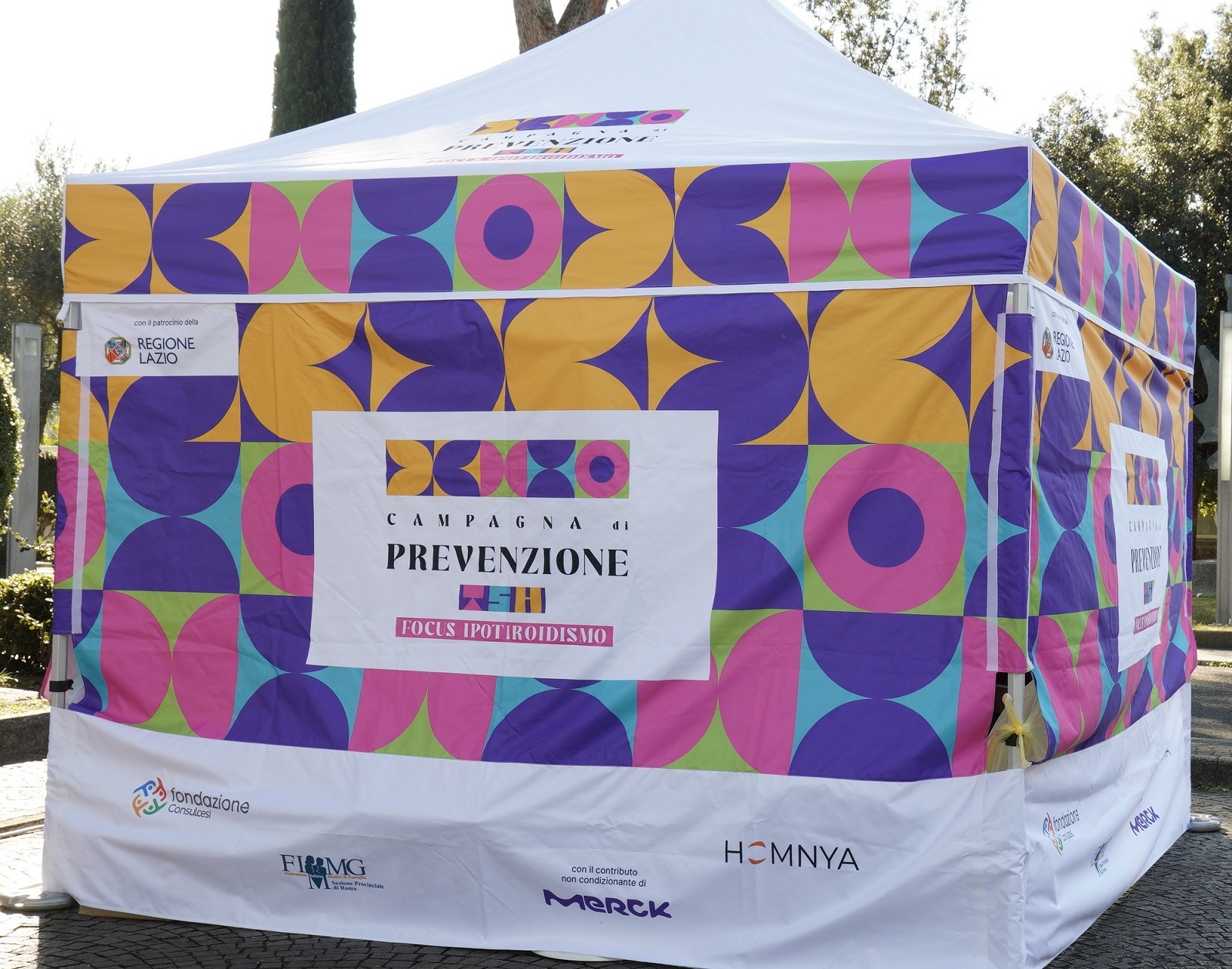 La “Campagna di Prevenzione TSH – Focus Ipotiroidismo” a Piazza del Popolo