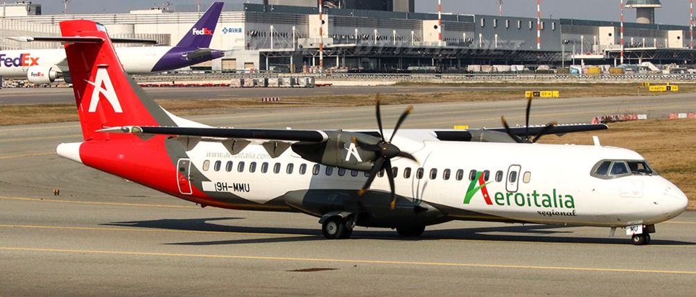 Una base con due aerei per i voli tra Roma e Genova di Aeroitalia