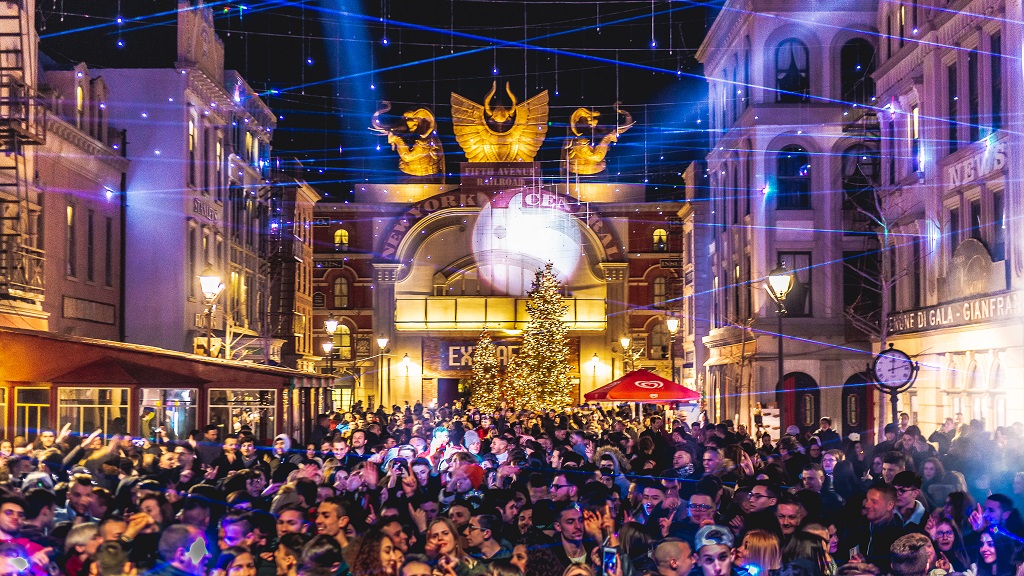 A Cinecittà World esplode la festa di Capodanno non stop