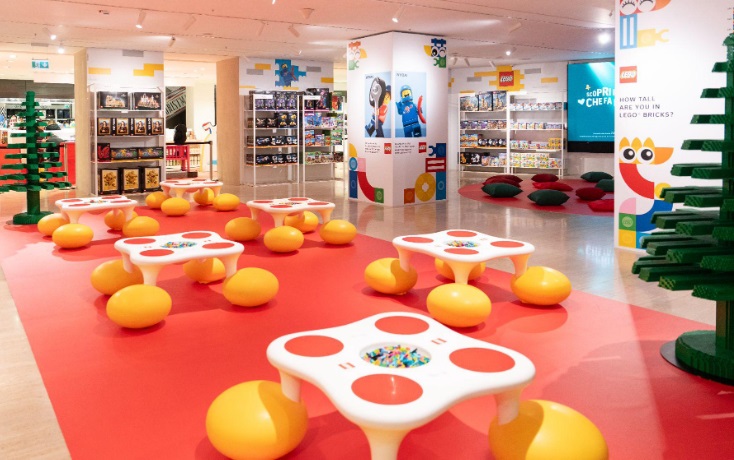 Da LEGO Italia uno speciale temporary store presso Rinascente Roma