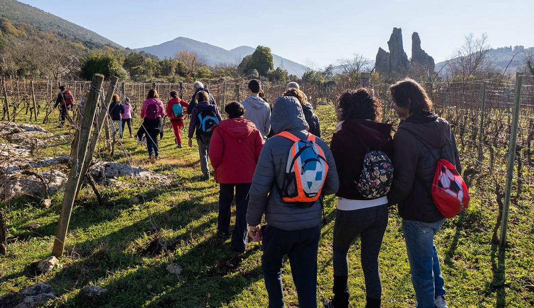 Nello scenario dei vigneti di Cantina Sant'Andrea "RaccontaStorie"