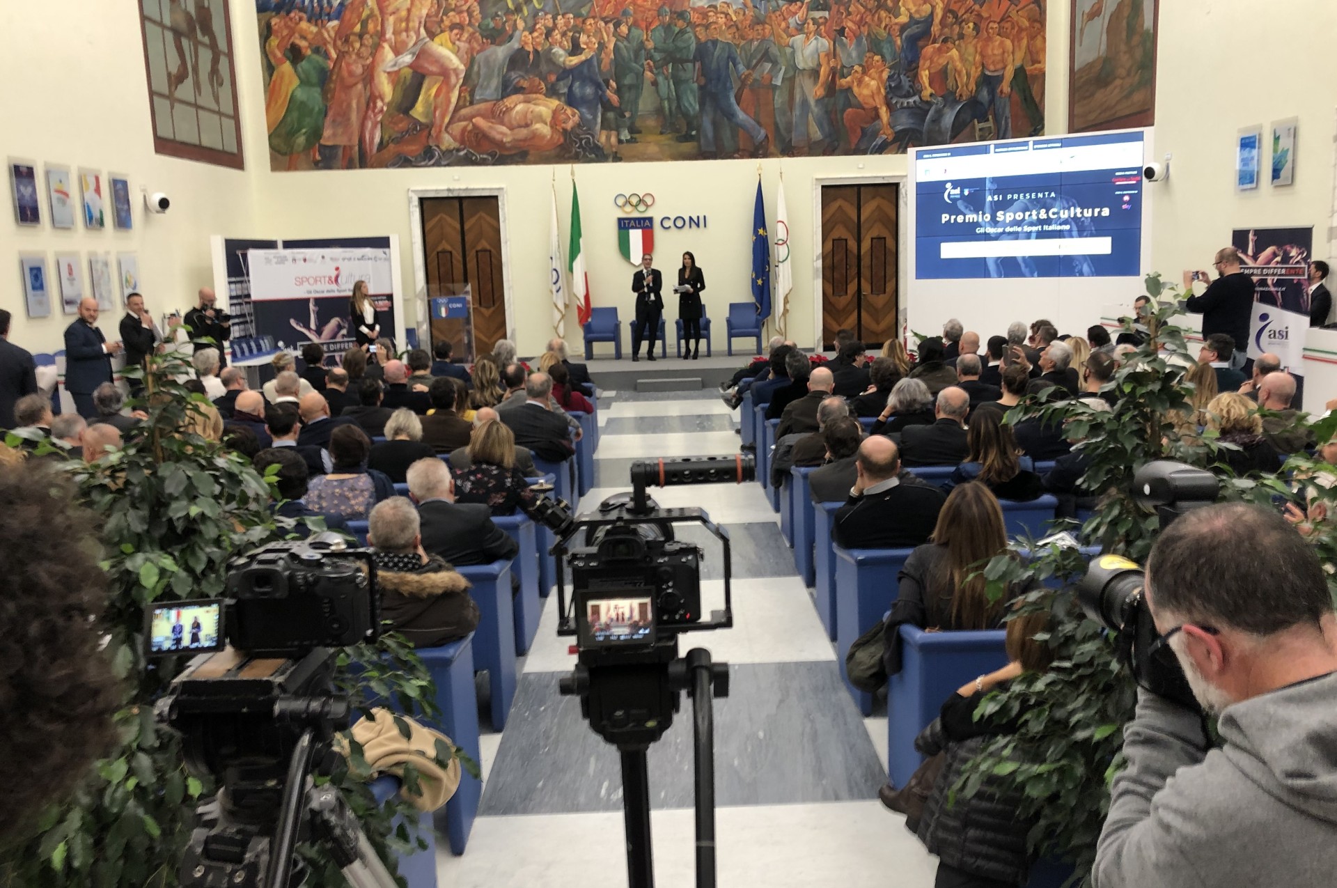 “Premio ASI Sport&Cultura” il 20 dicembre al Salone d’Onore del CONI