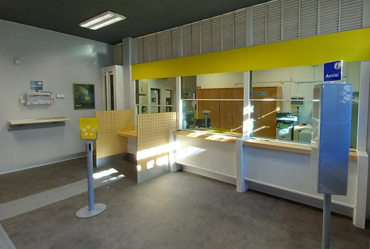 Nell’ufficio postale di Moricone in corso i lavori per il progetto Polis